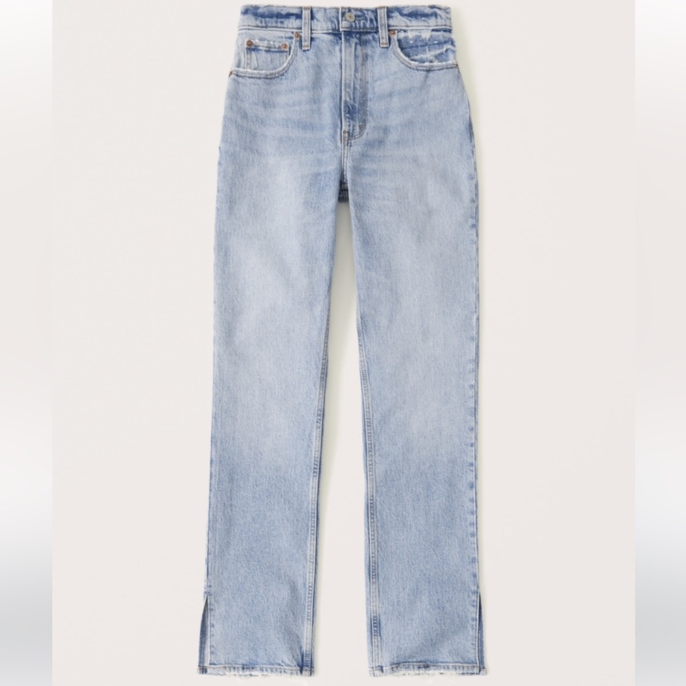 Curve love slim straight high rise
